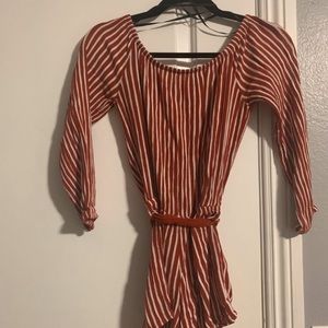 Striped Romper